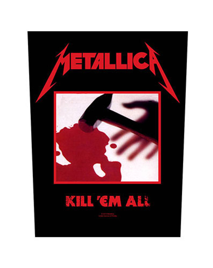 Metallica 'Kill 'Em All' Back Patch