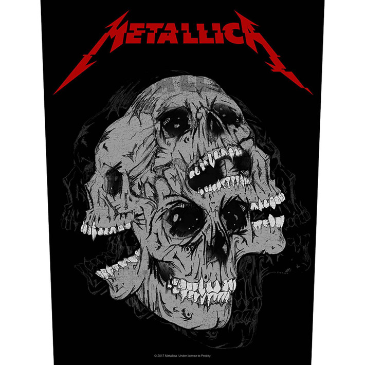 Metallica 'Skulls' Back Patch