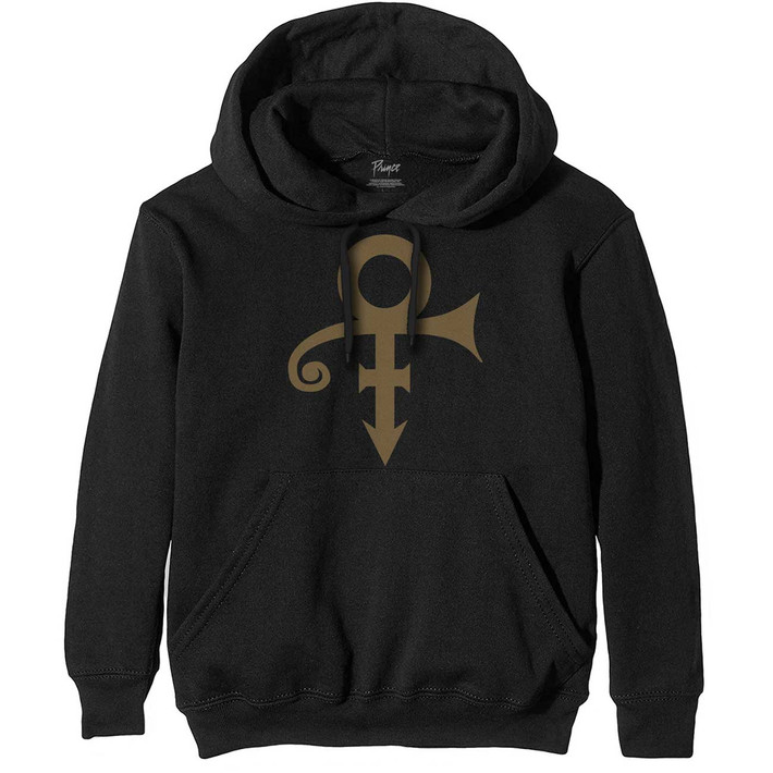Prince 'Symbol' (Black) Pull Over Hoodie