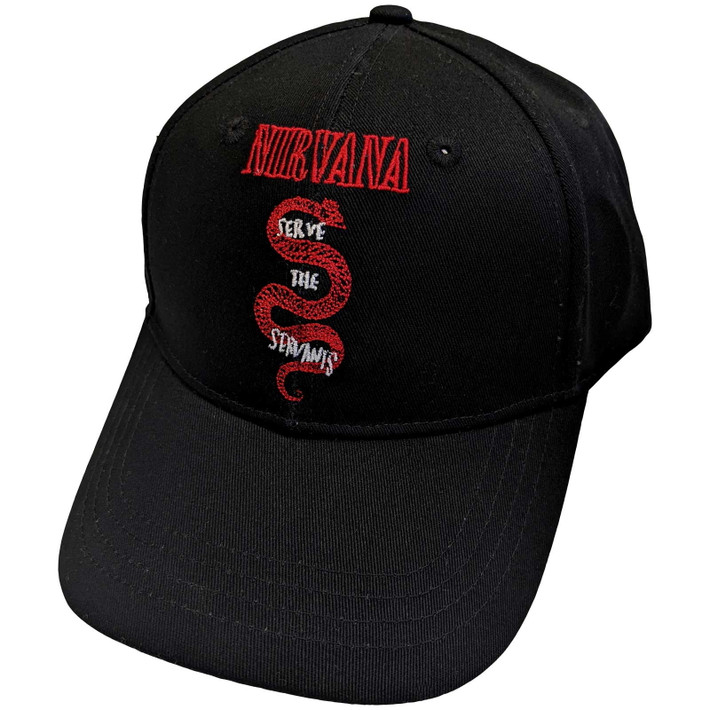 Nirvana 'Serve The Servants' (Black) Baseball Cap