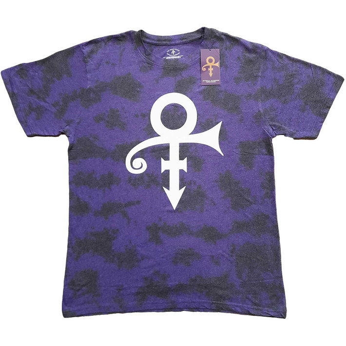 Prince 'White Symbol' (Dip-Dye) T-Shirt