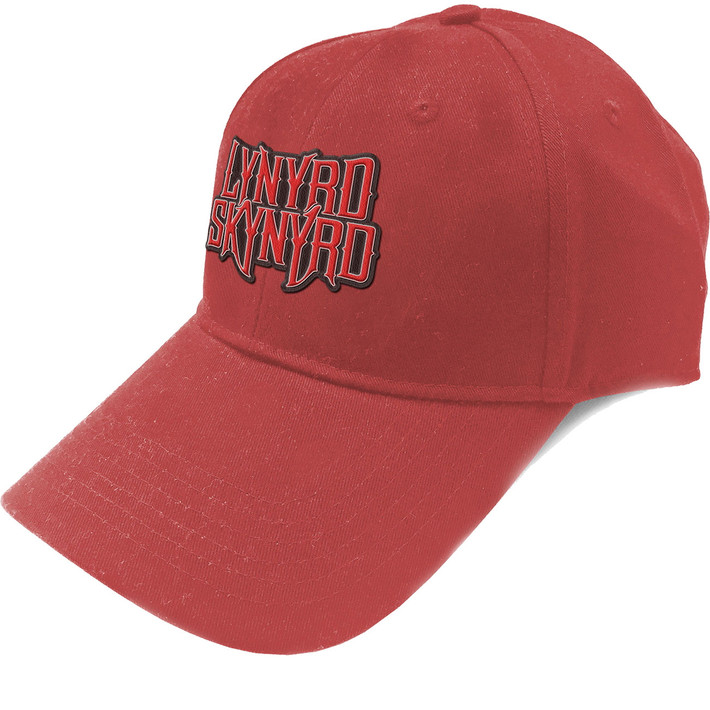 Lynyrd Skynyrd 'Logo' (Red) Baseball Cap