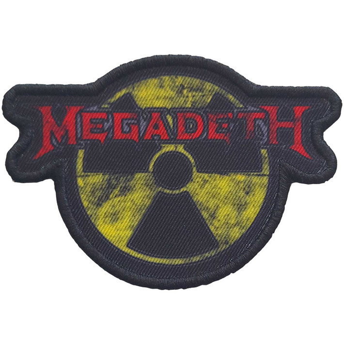 Megadeth 'Hazard Logo' (Iron On) Patch