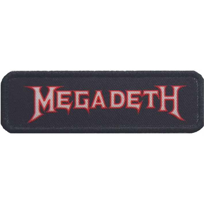 Megadeth 'Logo Outline' (Iron On) Patch
