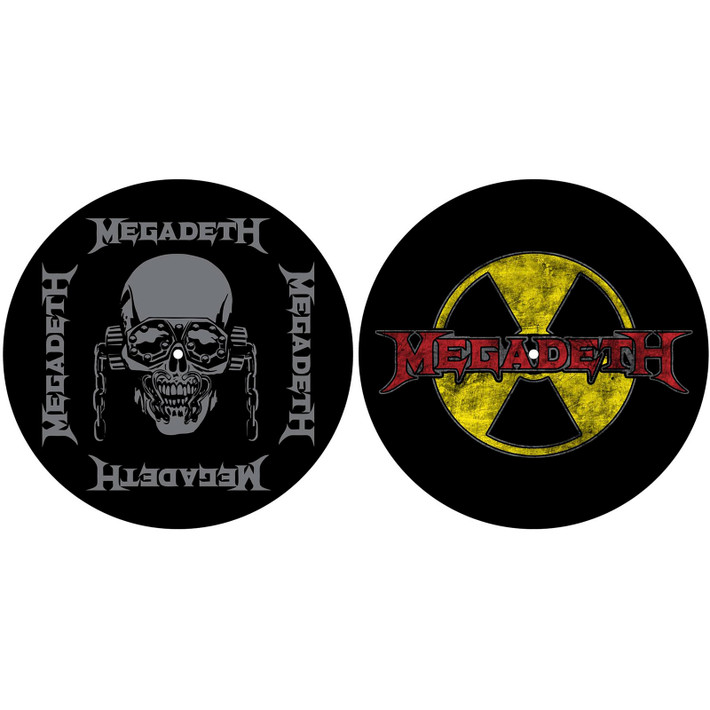 Megadeth 'Radioactive' Turntable Slipmat Set