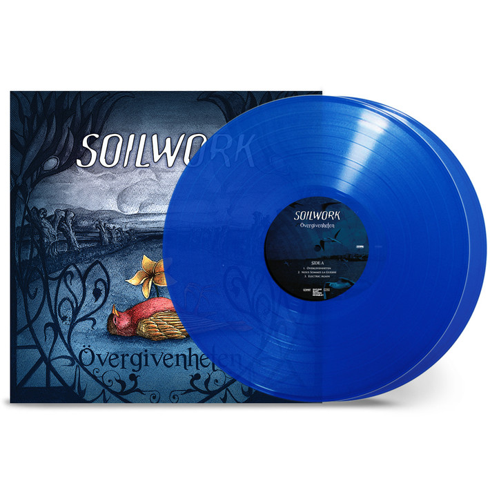Soilwork 'Overgivenheten' 2LP Transparent Blue Vinyl