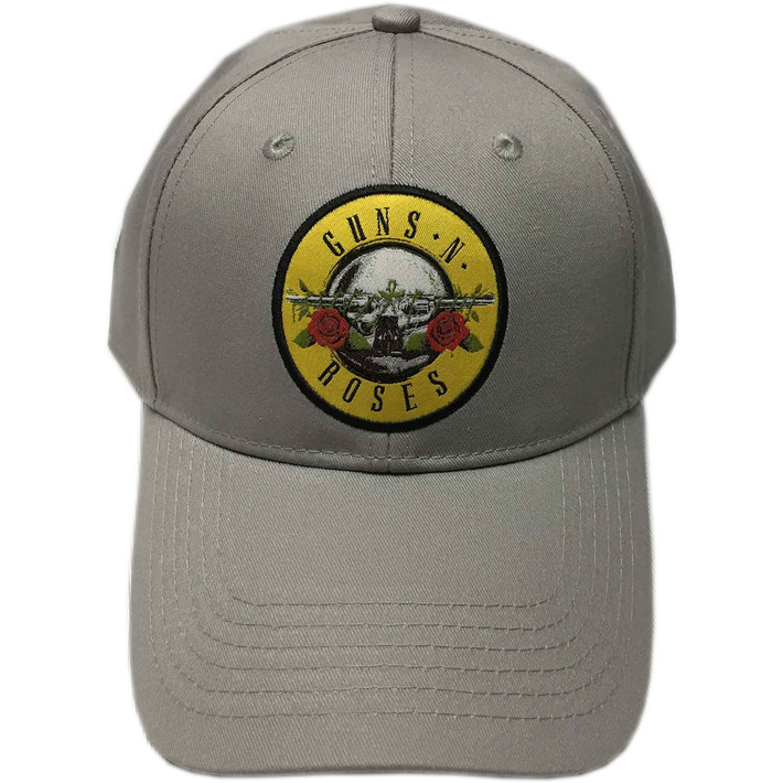 Guns N' Roses 'Circle Logo' (Grey) Baseball Cap