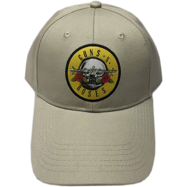 Guns N' Roses 'Circle Logo' (Sand) Baseball Cap