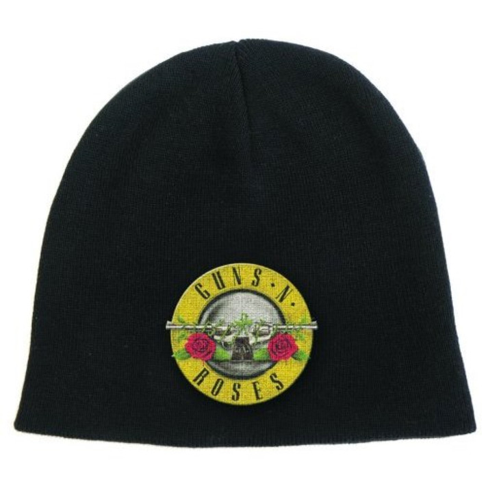 Guns N' Roses 'Circle Logo' (Black) Beanie Hat