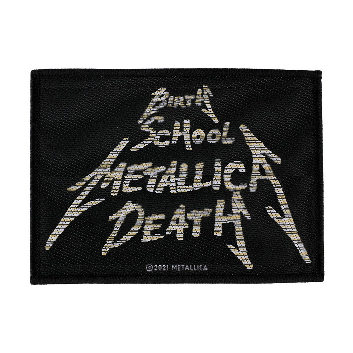Metallica 'Birth, School, Metallica, Death' Patch