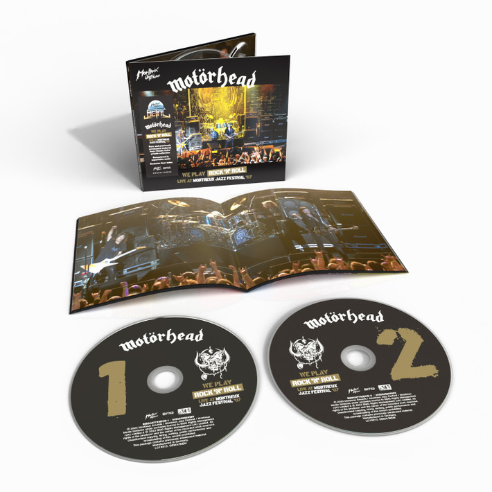 Motorhead 'Live At Montreux Jazz Festival '07' 2CD Digisleeve