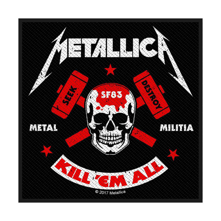 Metallica 'Metal Militia' Patch