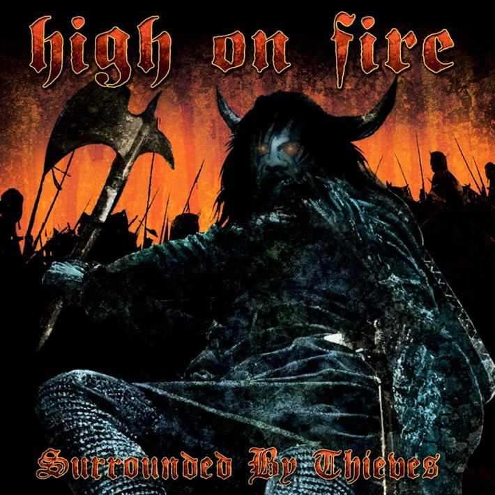 High on Fire 'Surrounded By Thieves' 2LP Gatefold Black Vinyl