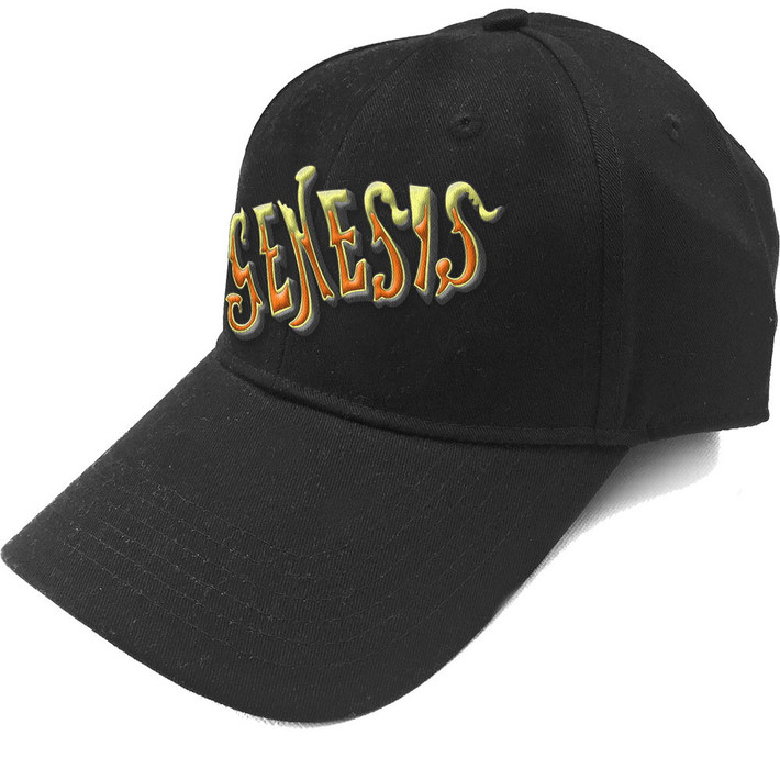 Genesis 'Orange Classic Logo' (Black) Baseball Cap