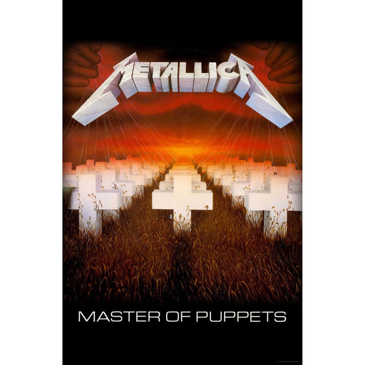 Metallica 'Master of Puppets' Textile Poster