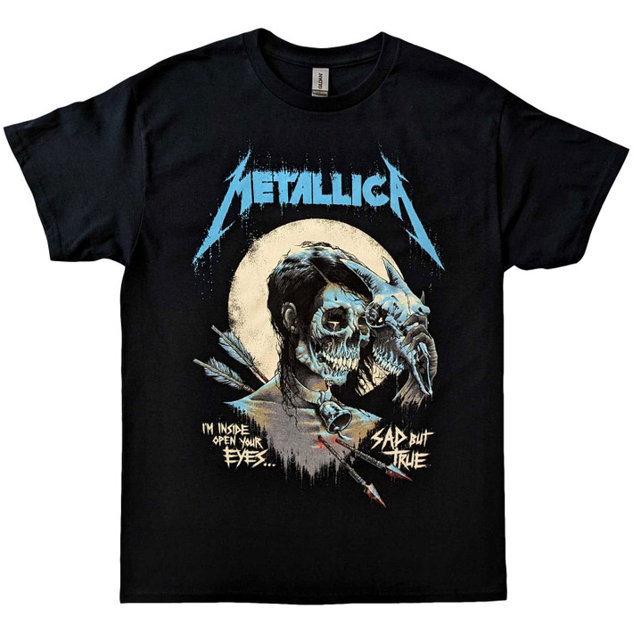 Metallica 'Sad But True Poster' (Black) T-Shirt