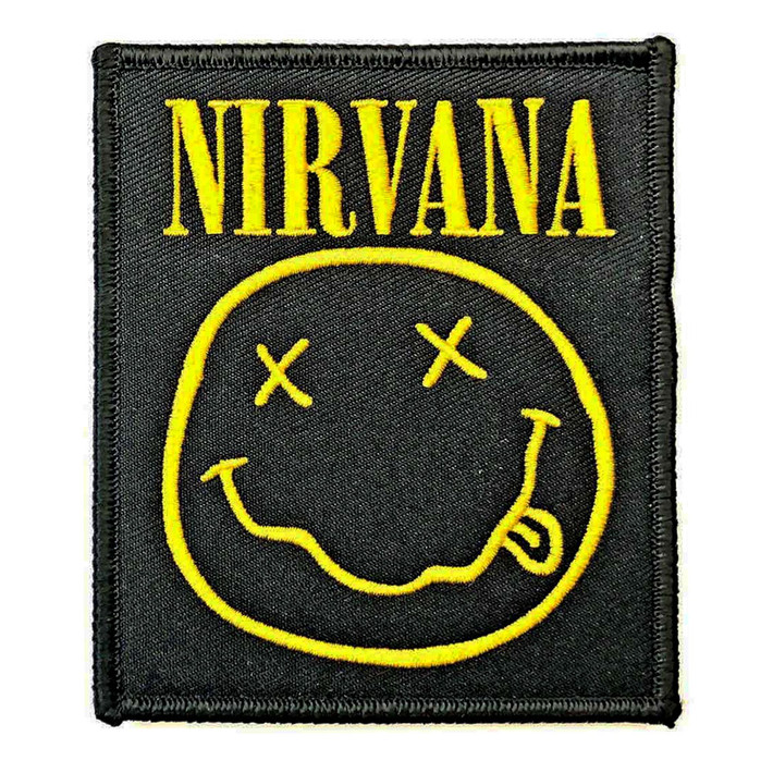 Nirvana 'Happy Face' (Iron On) Patch