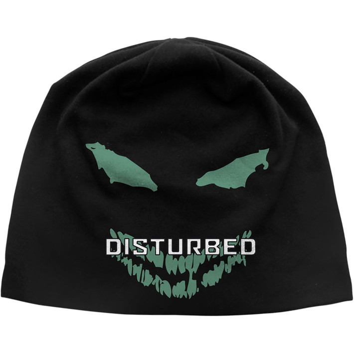 Disturbed 'Face' (Black) Beanie Hat