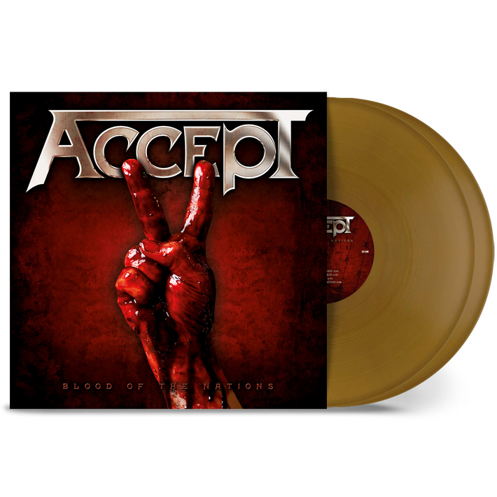 Accept 'Blood Of The Nations' 2LP Gold Vinyl