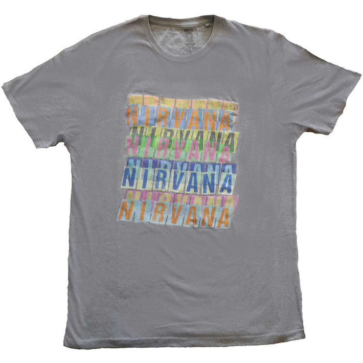 Nirvana 'Repeat' (Grey) T-Shirt