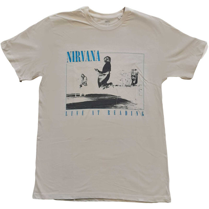 Nirvana 'Live at Reading' (Sand) T-Shirt