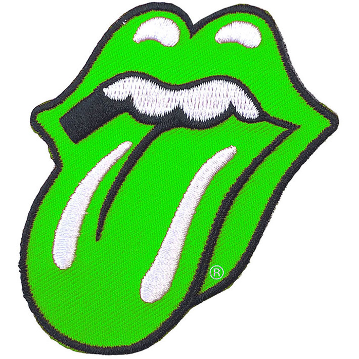 The Rolling Stones 'Classic Tongue Green' Patch
