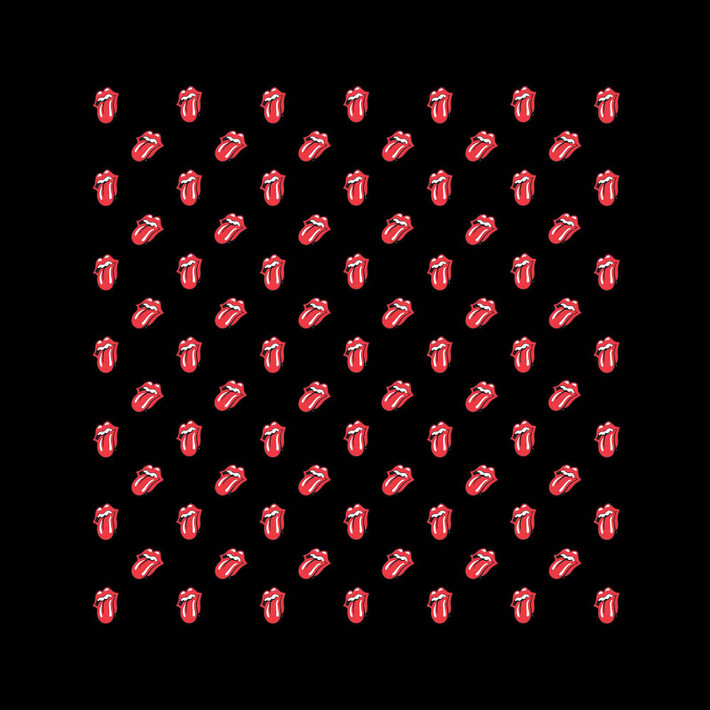 The Rolling Stones 'Tongues' Bandana