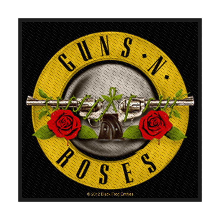 Guns N' Roses 'Bullet Logo' (Black) Patch