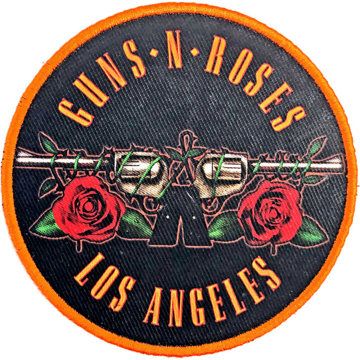 Guns N' Roses 'Los Angeles Orange' (Iron On) Patch