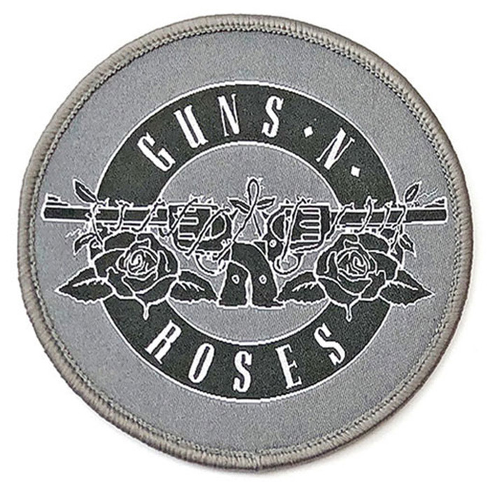 Guns N' Roses 'White Circle Logo' (White) Patch | Eyesore Merch