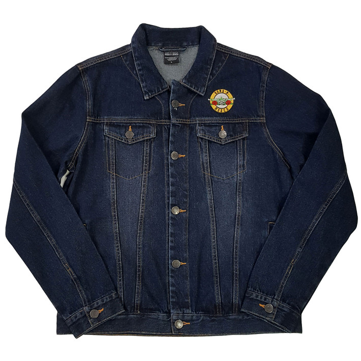 Guns N' Roses 'Classic Logo' (Blue) Denim Jacket