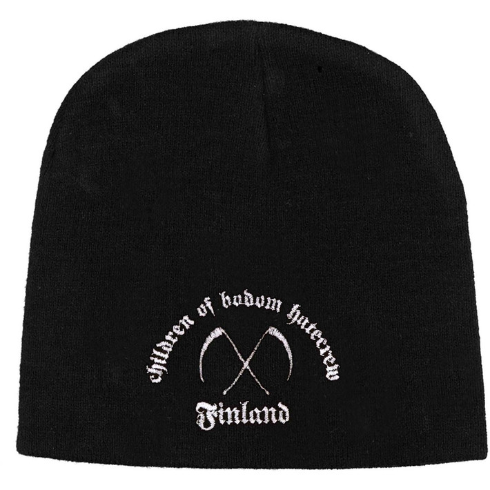 Children Of Bodom 'Hatecrew/Finland' (Black) Beanie Hat