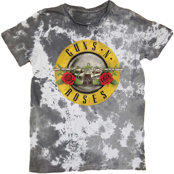 Guns N' Roses 'Classic Logo' (Dip-Dye) T-Shirt