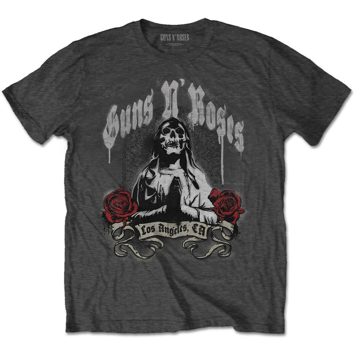 Guns N' Roses 'Death Men' (Grey) T-Shirt