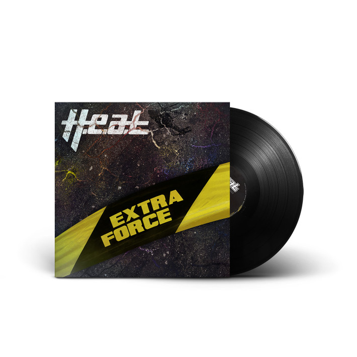 PRE-ORDER - H.E.A.T 'Extra Force' LP Black Vinyl - RELEASE DATE 1st September 2023