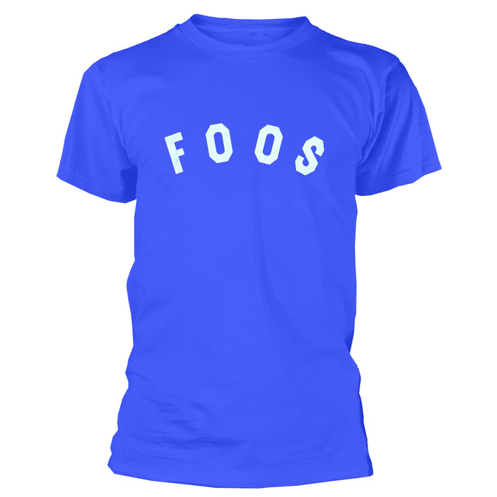 Foo Fighters 'Foos Logo' (Blue) T-Shirt