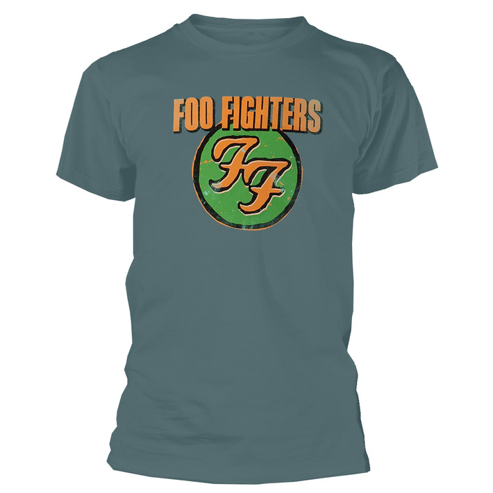 Foo Fighters 'Graff' (Blue) T-Shirt