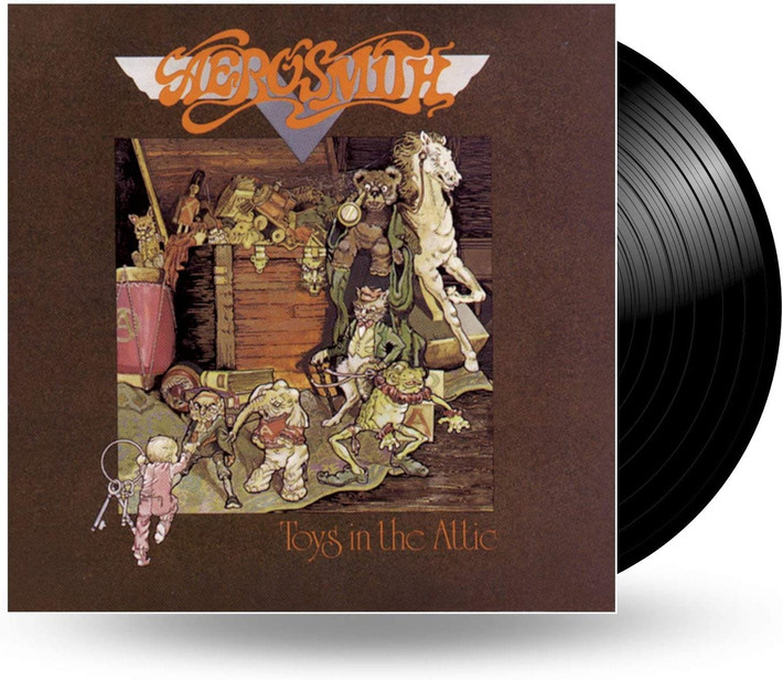 Aerosmith 'Toys In The Attic' LP Black Vinyl