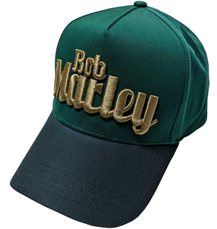 Bob Marley 'Text Logo' (Multicoloured) Baseball Cap