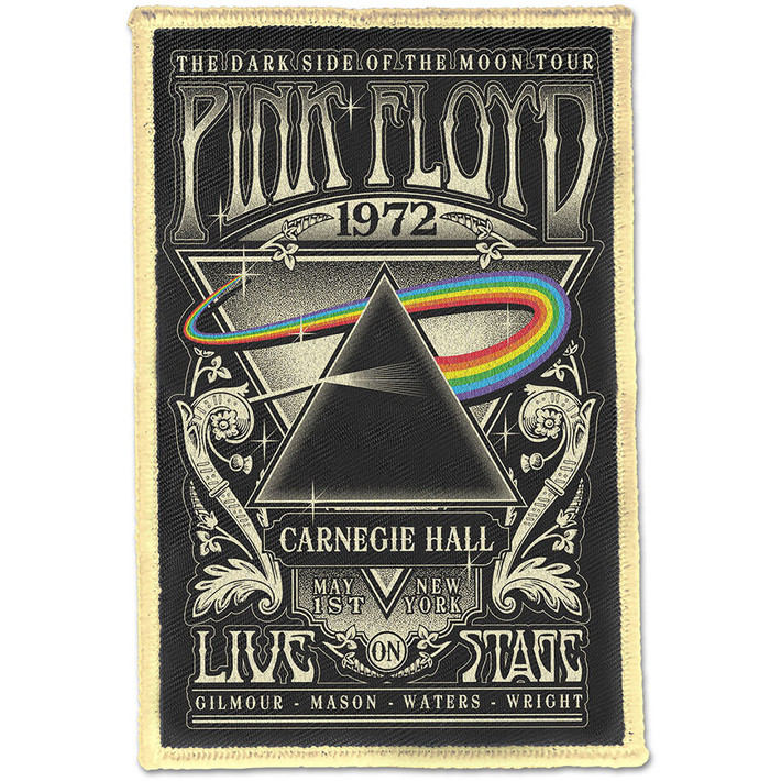 Pink Floyd 'Carnegie Hall' (Iron On) Patch