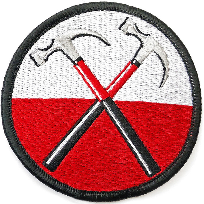 Pink Floyd 'The Wall Hammers Circle' (Iron On) Patch