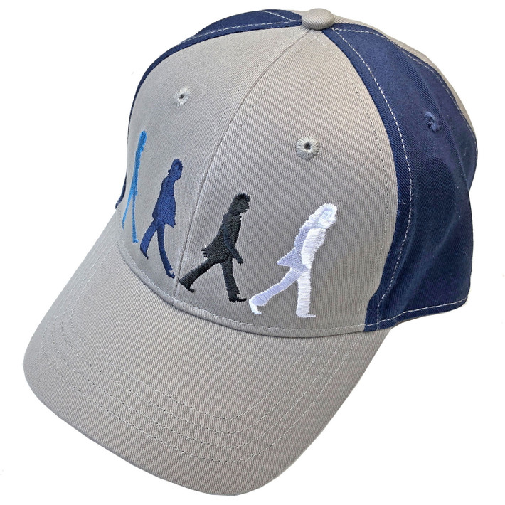 The Beatles 'Abbey Road Figures' (Grey & Blue) Baseball Cap