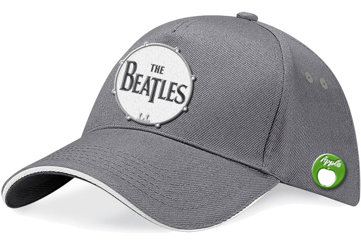 The Beatles 'Drum' (Grey) Baseball Cap