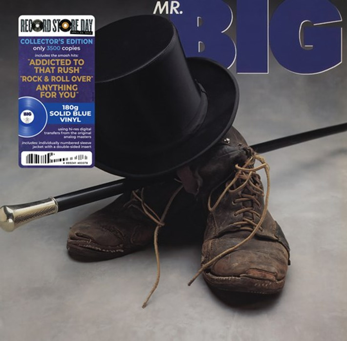 Mr. Big 'Mr. Big' LP 180g RSD 2023 Blue Vinyl