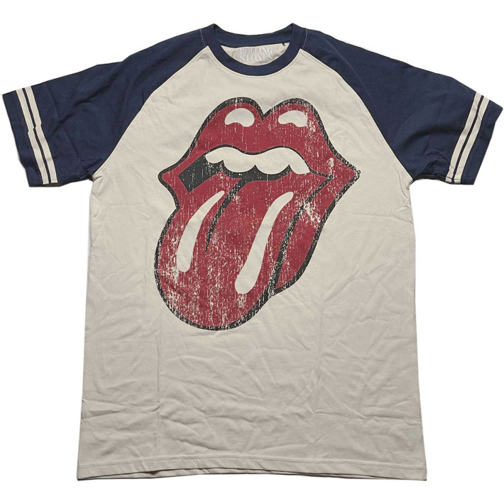 The Rolling Stones 'Lick' (2-Tone) Raglan T-Shirt