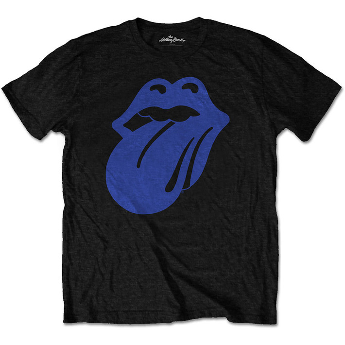 The Rolling Stones 'Blue & Lonesome 1972 Logo' (Black) T-Shirt