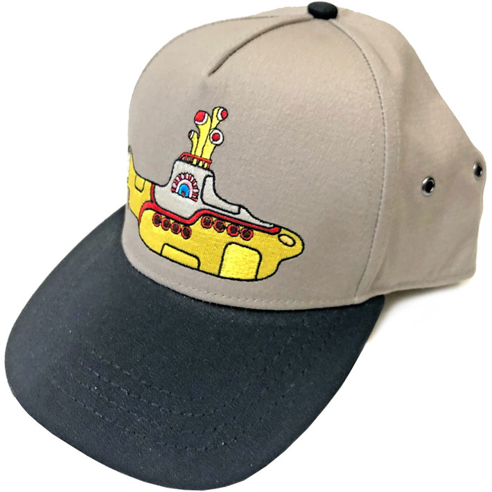 The Beatles 'Yellow Submarine' (Sand & Black) Snapback Cap