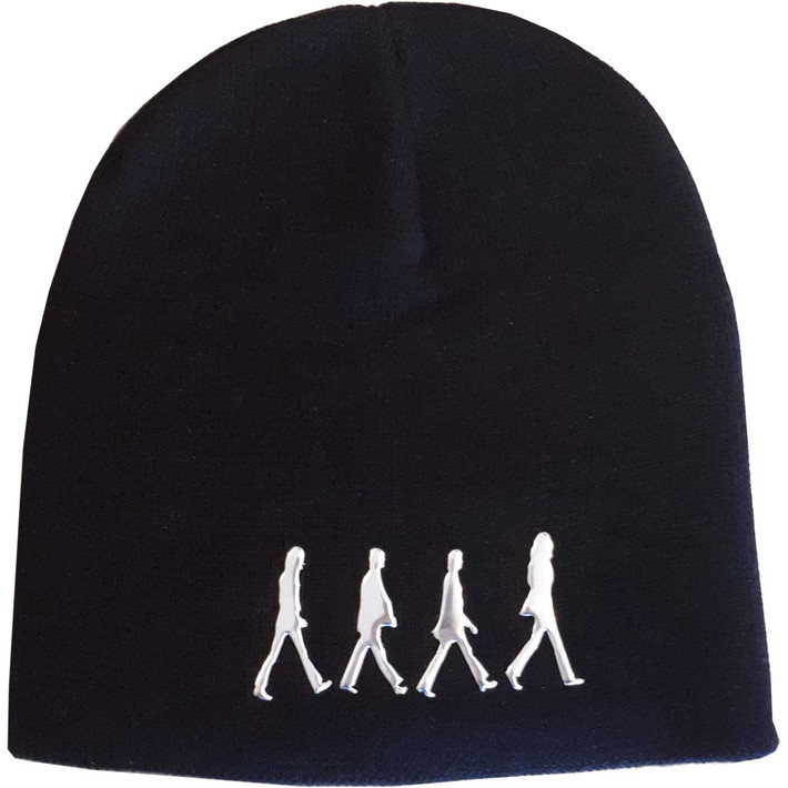 The Beatles 'Sonic Silver Abbey Road' (Black) Beanie Hat