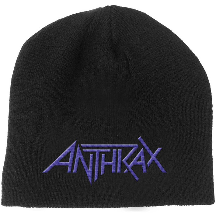 Anthrax 'Logo' (Black) Beanie Hat