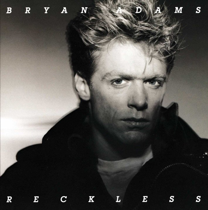 Bryan Adams 'Reckless' 2LP Black Vinyl